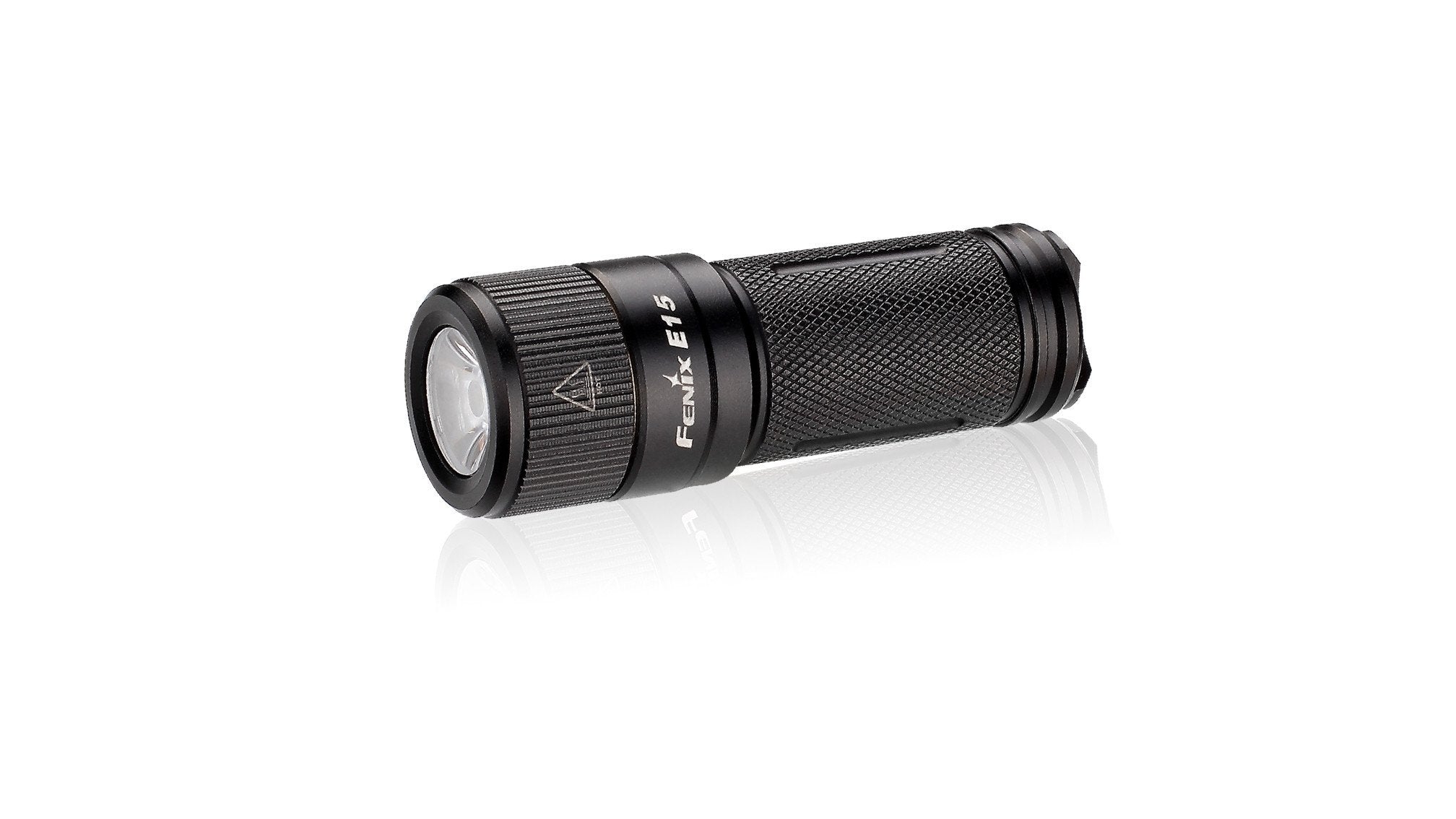 e15 fenix flashlight-2016 upgrade Flashlight The toggle switch also includes a function switch for quick selection of light output and an immediate stroboscope mode Fenix E15 2016 Version -