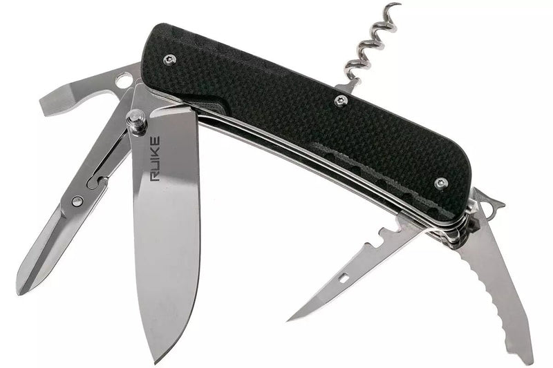 Ruike LD31-B Multi purpose EDC Pocket knife now available in India. Best Pocket tool for Outdoor adventures, Emergency, EDC & more.