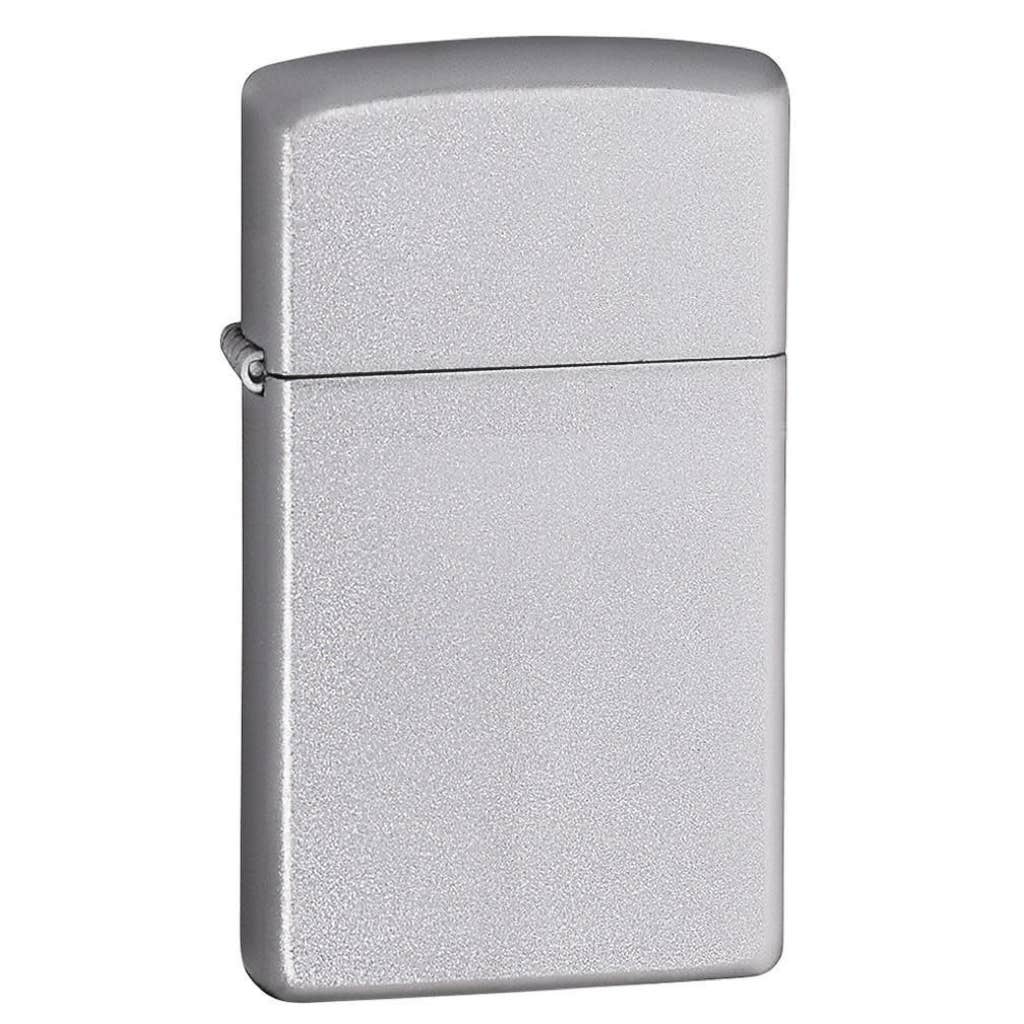 Zippo Slim Satin Chrome - Buy Zippo In India with Engraving – LightMen