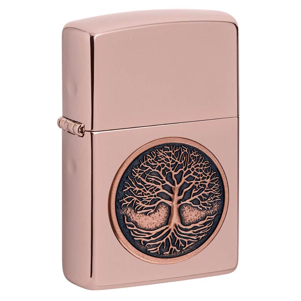 Zippo Tree Of Life Emblem - Buy Zippo In India with Engraving