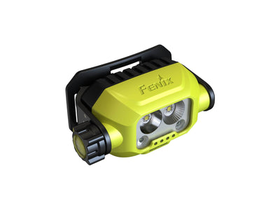 Fenix WH23R Head Torch with floodlight and spotlight best industrial head torch in India with gesture sensor