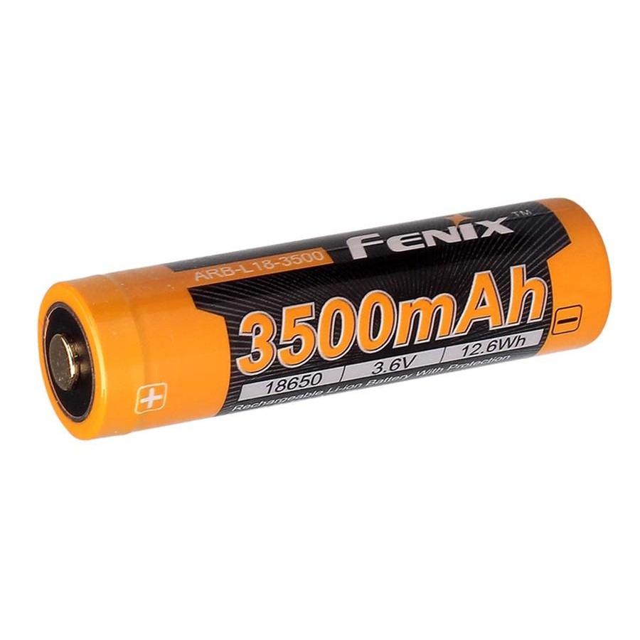 Fenix 18650 3500mAh Rechargeable Lithium ion Battery BIS Approved – LightMen