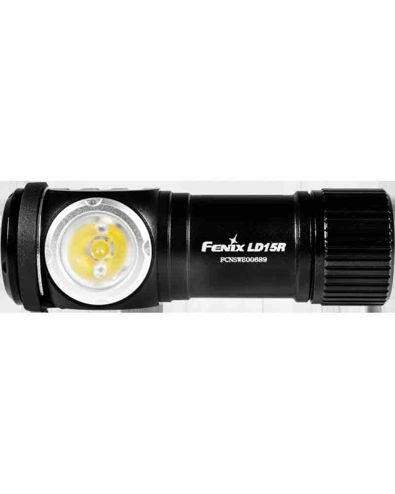 Fenix LD15R, Rechargeable LED Flashlight, Right-Angled LED Torch, USB Rechargeable, Compact everyday carry Flashlight