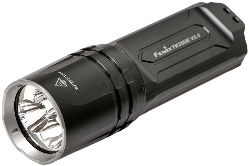 Fenix TK35 UE V2 Extremely powerful and rechargeable torch light with 5000 Lumens and 400 meters beam distance  Edit alt text