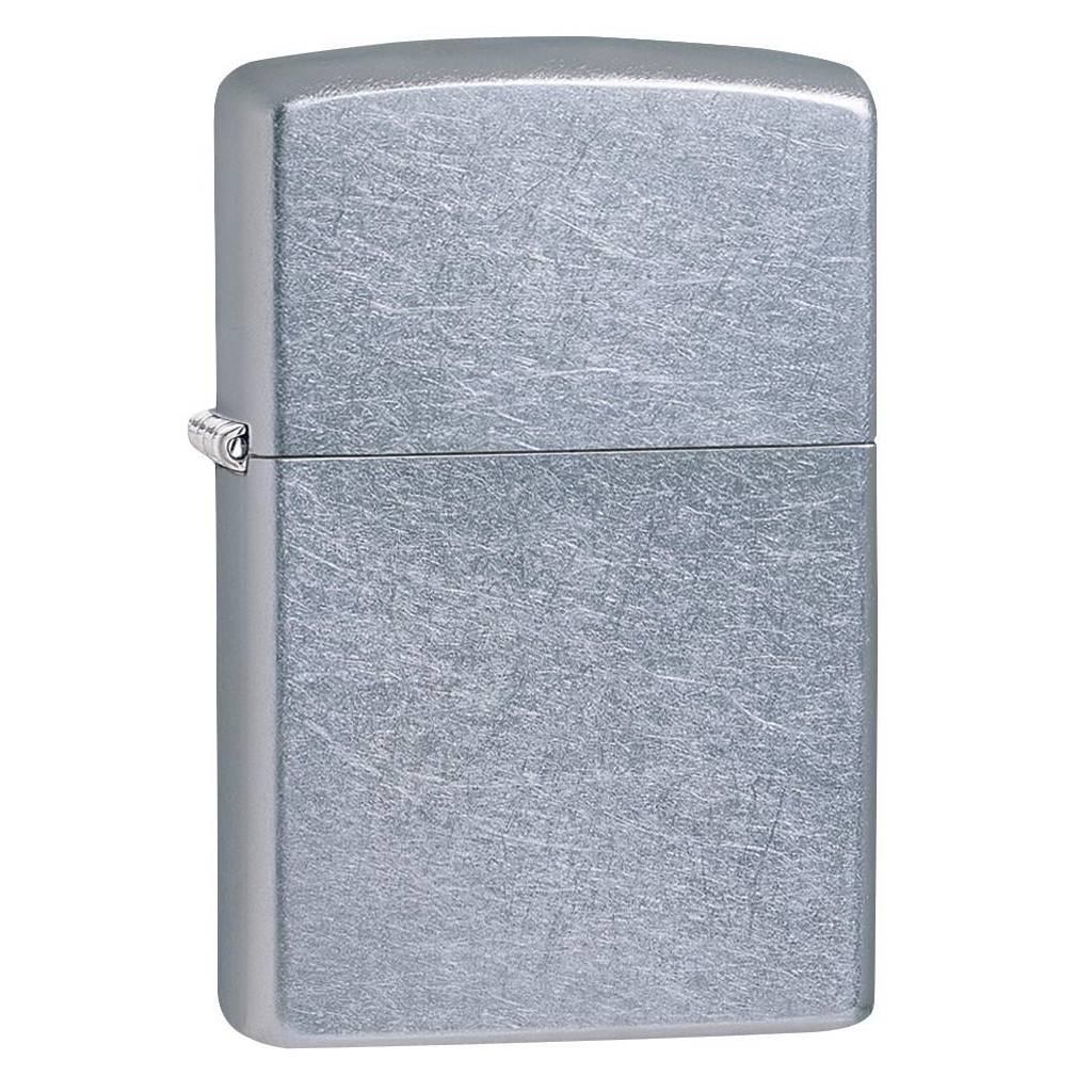 Zippo Classic Street Chrome Windproof Lighter 207 | Distressed