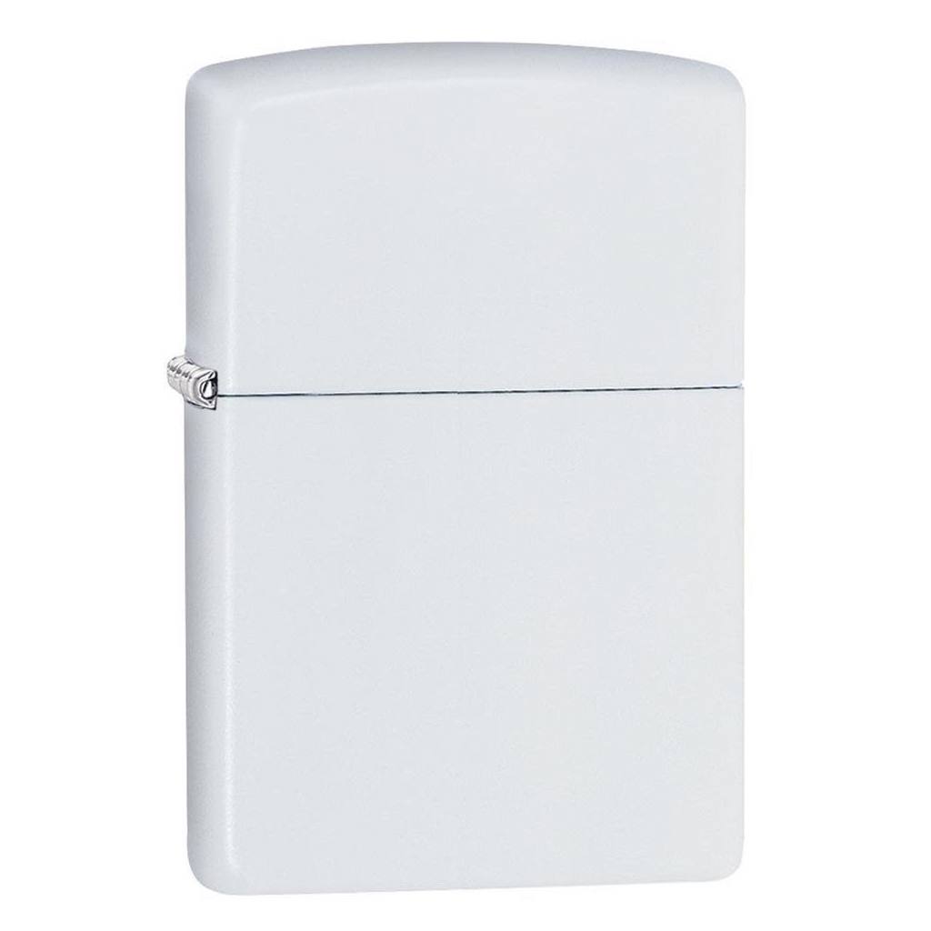 Zippo Classic White Matte Lighter 214 | Windproof Lighter in India