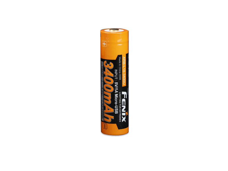 Fenix 18650 3400mAh | Lithium ion Rechargeable Battery | ARB-L18-3400