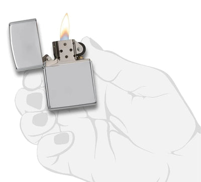 Zippo Armor High Polish Chrome Lighter in India, Wind Proof Pocket Size Lighters Online, Best Pocket Size Best Lighter in India, Zippo India\