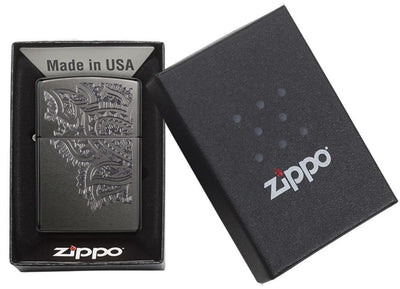 Zippo Regular Iced Paisley Lighter in India, Wind Proof Pocket Size Lighters Online, Best Pocket Size Best Lighter in India, Zippo India