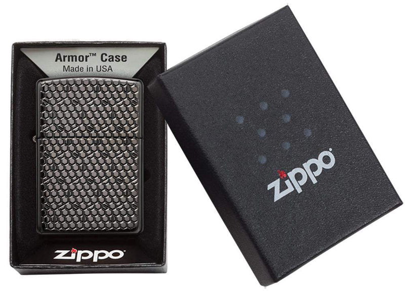 Zippo Hexagon Design Lighter in India, Wind Proof Pocket Size Lighters Online, Best Pocket Size Best Lighter in India, Zippo India
