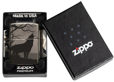 Zippo Wolves Design Lighter in India, Wind Proof Pocket Size Lighters Online, Best Pocket Size Best Lighter in India, Zippo India