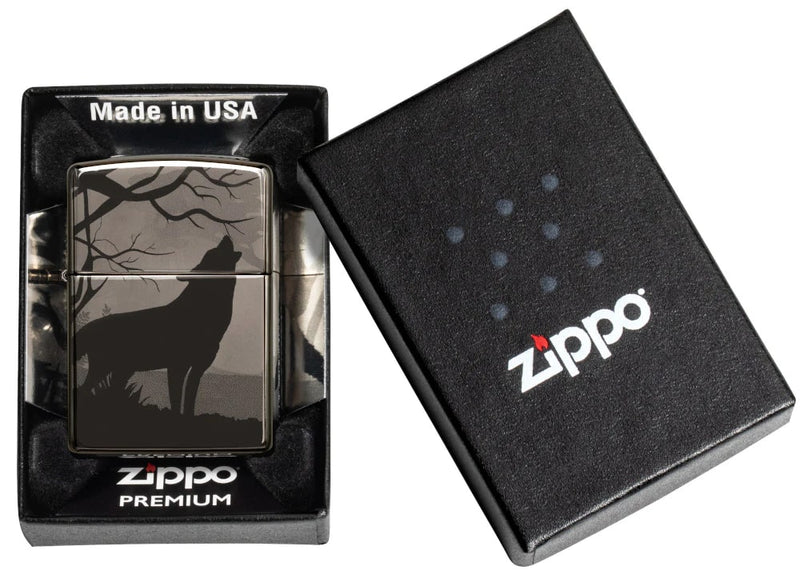 Zippo Wolves Design Lighter in India, Wind Proof Pocket Size Lighters Online, Best Pocket Size Best Lighter in India, Zippo India