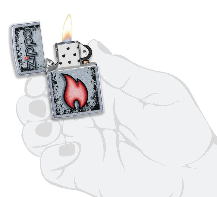 Zippo Flame Design 207 - Buy Zippo In India with Engraving – LightMen