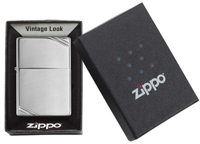 Zippo Vintage High Polish Chrome With Slash Lighter in India, Wind Proof Pocket Size Lighters Online, Best Pocket Size Best Lighter in India, Zippo India