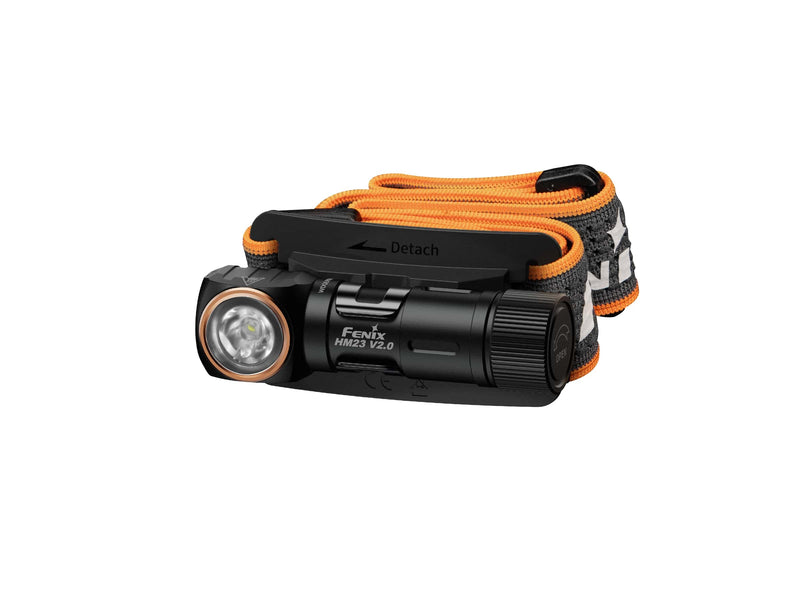 Fenix HM23 V2 now available in India. Lightweight & compact headlamp with 300 Lumens and beam distance of 88 meters 