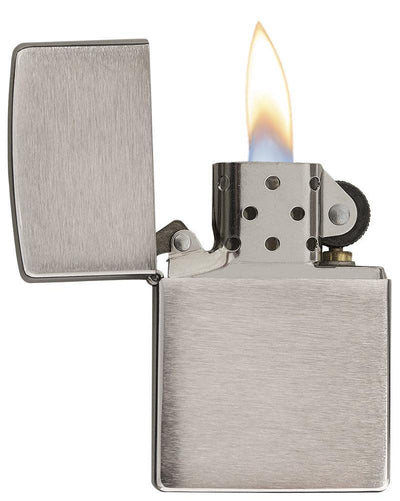 Zippo Armor Brushed Finish Chrome Lighter in India, Wind Proof Pocket Size Lighters Online, Best Pocket Size Best Lighter in India, Zippo India