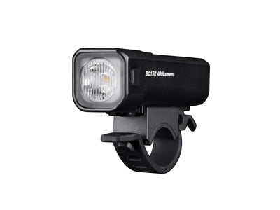 Fenix BC15R LED rechargeable lightweight bicycle light with output of 400 Lumens and beam distance of 78 meters