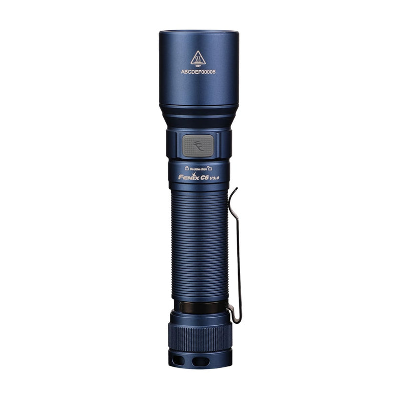 Fenix C6 V3 LED Limited Edition Galaxy Blue Rechargeable Torch Light,1500 Lumens Compact USB C-type Rechargeable Torch in India, Best for Outdoors Work Industrials Torches 