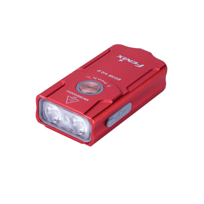 Fenix E03R V2.0 keychain torch, Mini compac light 500 Lumens, Special festive edition, Diwali gift pack