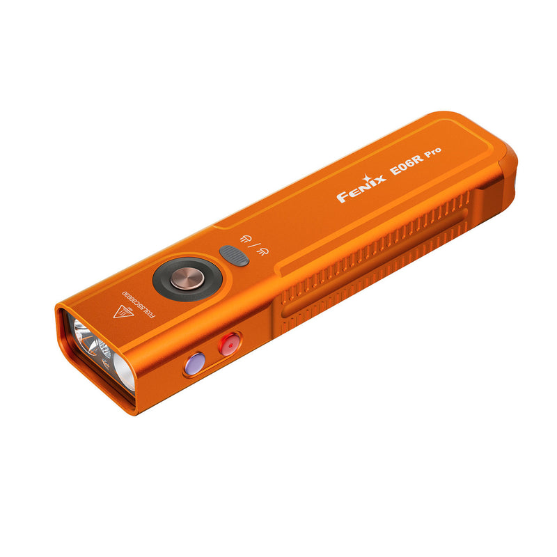 Fenix E06R PRO LED Flat Torch with White+UV+Red