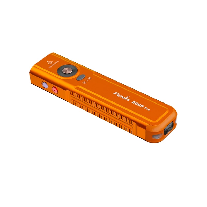 Fenix E06R PRO LED Flat Torch with White+UV+Red