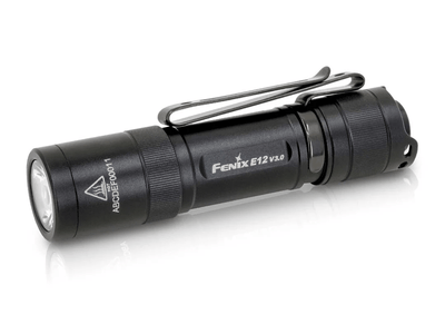 Fenix E12 V3 EDC LED Pocket sized torchlight now available in India Best portable light with 200 Lumens output & beam distance of 78 meters