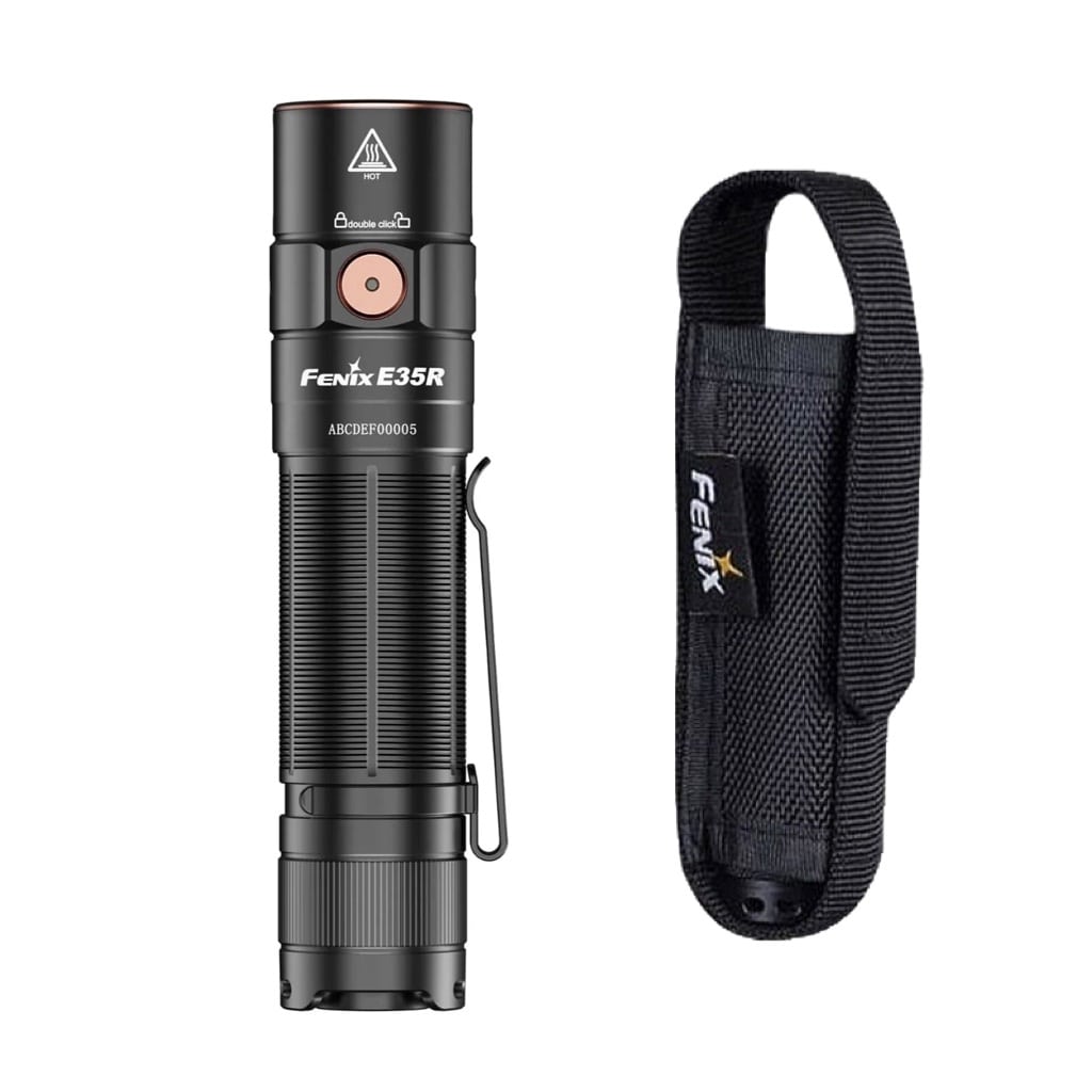 ひかる Fenix TK35R Rechargeable 5800 Lumens Torch | White + UV for