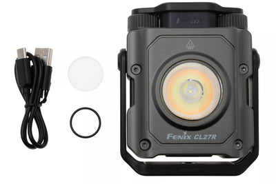 Fenix CL27R Camping Lantern with Flood Light & Spot Light in one. output of 1600 Lumens & beam distance of 180 meter