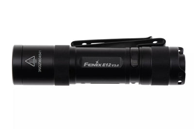 Fenix E12 V3 EDC LED Pocket sized torchlight now available in India Best portable light with 200 Lumens output & beam distance of 78 meters