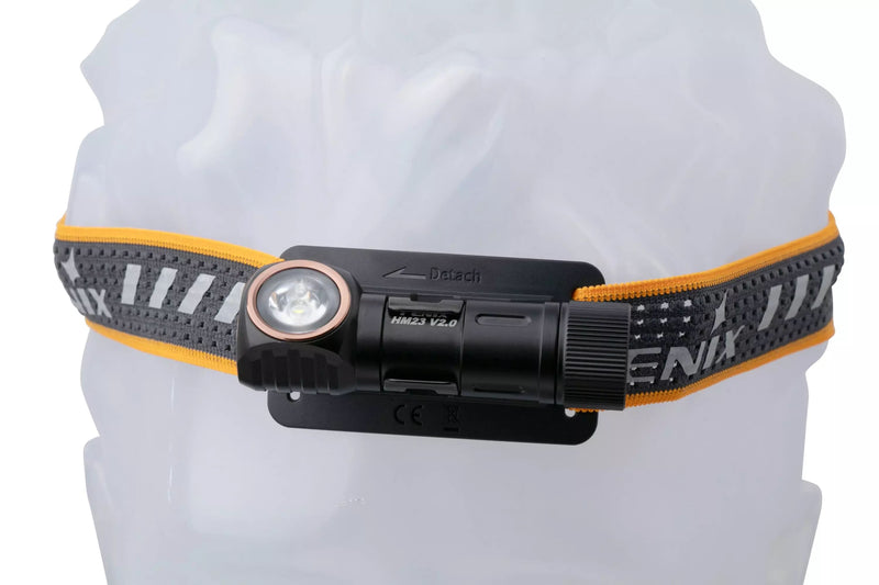 Fenix HM23 V2 now available in India. Lightweight & compact headlamp with 300 Lumens and beam distance of 88 meters 