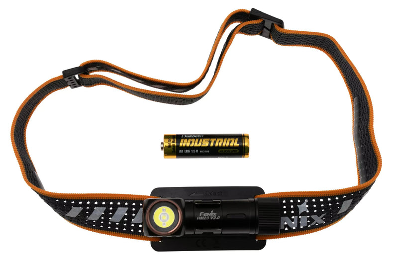 Fenix HM23 V2 now available in India. Lightweight & compact headlamp with 300 Lumens and beam distance of 88 meters 