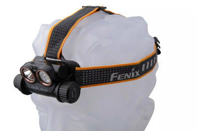 Fenix HM75R LED Rechargeable Headlamp in India with output of 1600 Lumens & tow power sources best head torch for industrial use, outdoor adventures & more