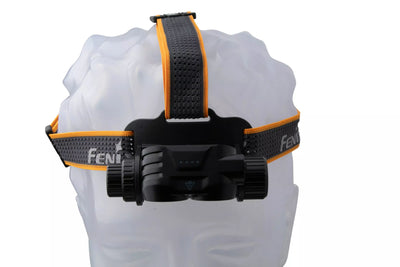 Fenix HM75R LED Rechargeable Headlamp in India with output of 1600 Lumens & tow power sources best head torch for industrial use, outdoor adventures & more