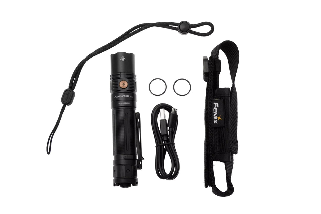 Fenix PD36R V2 1700 Lumen Extremely Powerful Long Duration Torch