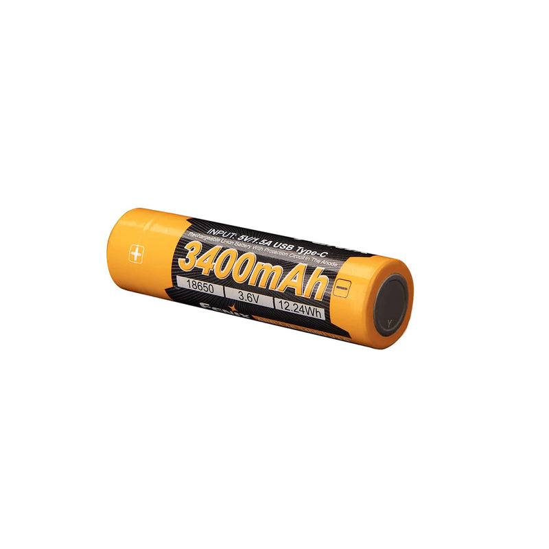 Fenix ARB-L18 3400U V3 Type C 18650 Li-ion Rechargeable Battery