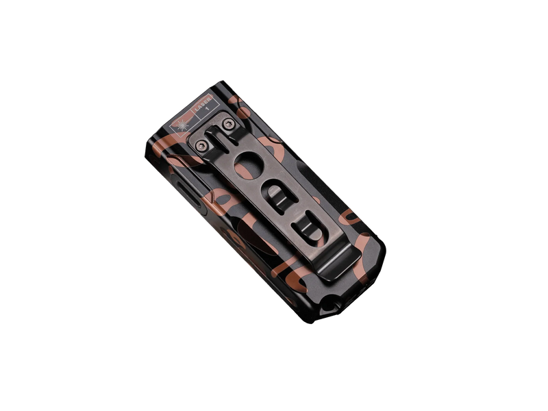 Fenix E06R UV Torch + Red Laser Keychain