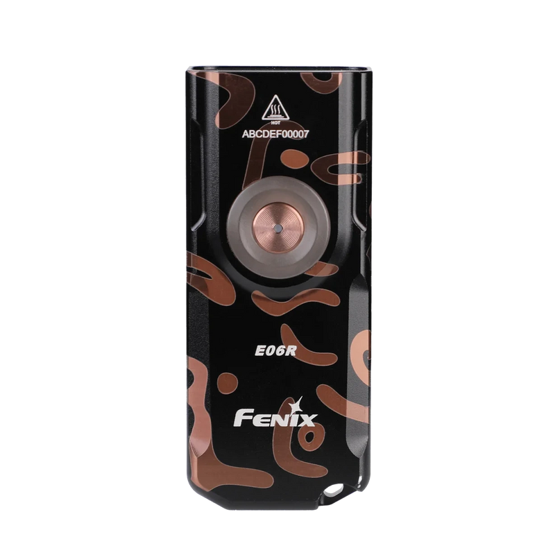 Fenix E06R UV Torch + Red Laser Keychain