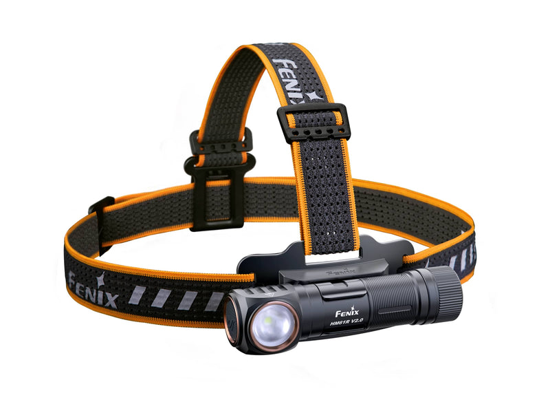 Fenix HM61R V2 LED Headlamp, Rechargeable Powerful Lightweight Headlamp in India, Mulit-Functional Head Torch with Flood and Spot Light, Buy Fenix HM61R V2 in India, Multi Purpose Torch & Headlamp