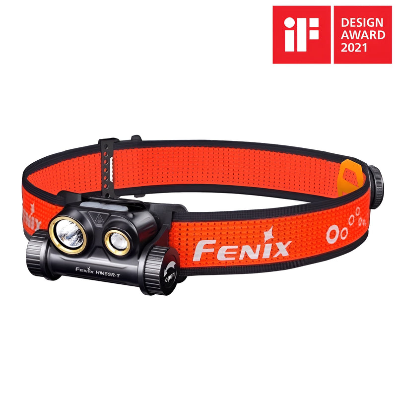 Fenix HM65R T LED Rechargeable Headlamp, Perfect outdoor 1500 Lumens Powerful Lightweight Head Torch for Outdoors, Running, Trails 