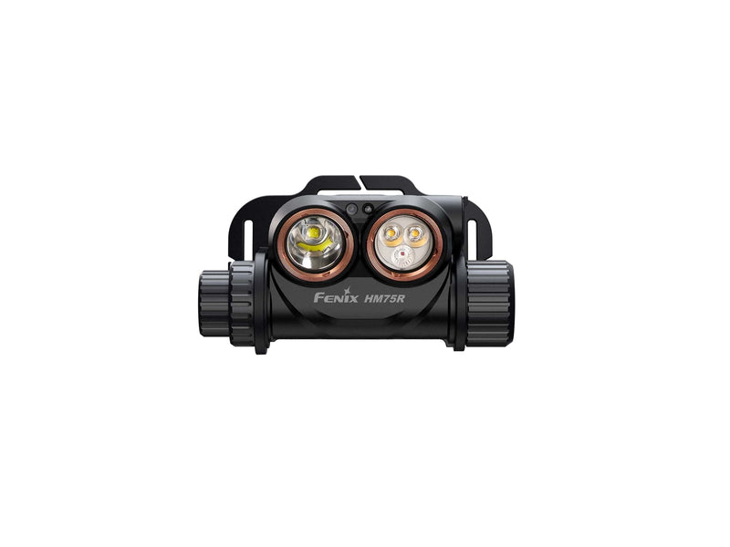 Fenix HM75R LED Rechargeable Headlamp in India with output of 1600 Lumens & tow power sources best head torch for industrial use, outdoor adventures & more