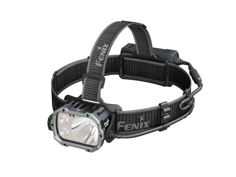 Fenix HP35R professional, search & Rescue headlamp for caving, outdoor, site operation fire & rescue. Headlamp with output of 4000 Lumens & 450 meters beam distance