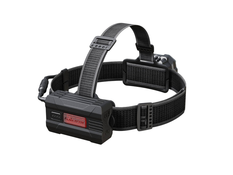 Fenix HP35R professional, search & Rescue headlamp for caving, outdoor, site operation fire & rescue. Headlamp with output of 4000 Lumens & 450 meters beam distance