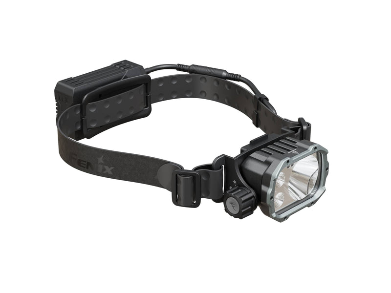 Fenix HP35R SAR professional, search & Rescue headlamp for caving, outdoor, site operation fire & rescue. Headlamp with output of 4000 Lumens & 450 meters beam distance