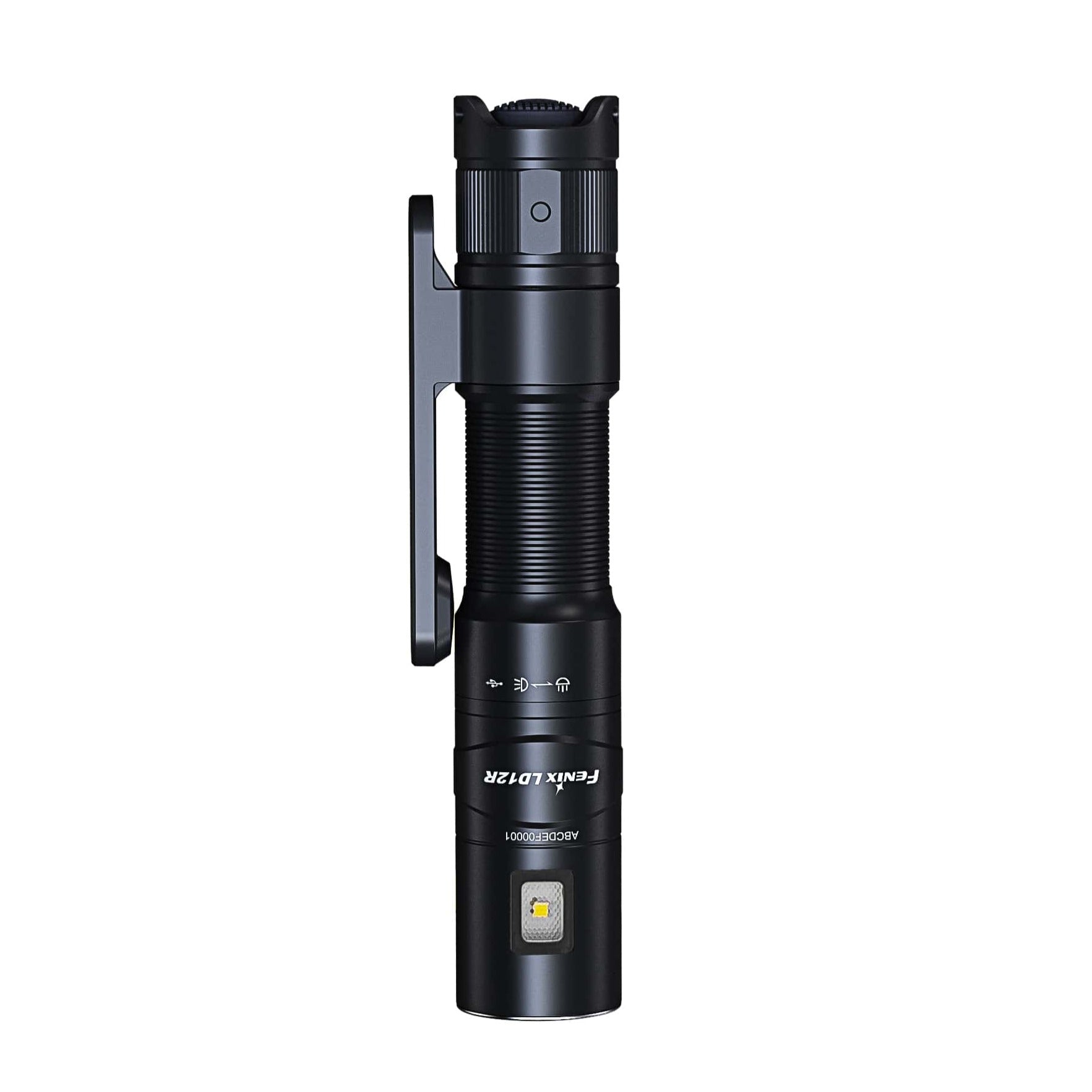 FENIX LD12R 14500 Torcia LED Compatta Con Luce Laterale, 600 Lumen, Ricaricabile USB-C, Magnetica, IP68