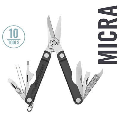 Leatherman Micra, Keychain Multi-Tool, EDC tool set, Tools for DIYs, Leatherman Multi-tools in India