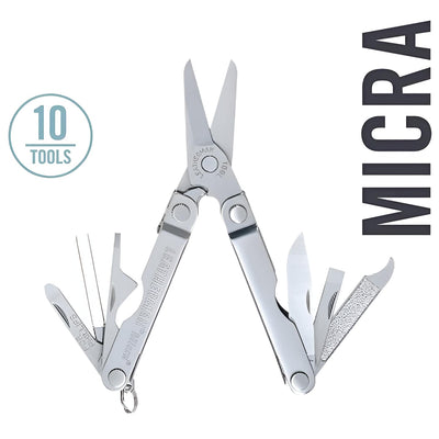 Leatherman Micra, Keychain Multi-Tool, EDC tool set, Tools for DIYs, Leatherman Multi-tools in India