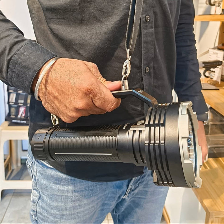 fenix 18000 lumen flashlight Fenix LR80R Rechargeable LED Long Distance Searchlight