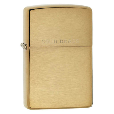 Zippo Regular Brushed finish w Solid Brass Lighter in India, Wind Proof Pocket Size Lighters Online, Best Pocket Size Best Lighter in India, Zippo India