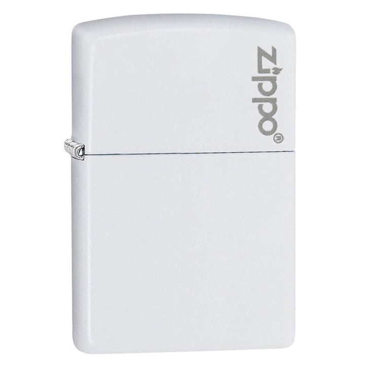 ZIPPO カセットテープ（ホワイト） Zippo White Matte with Logo - Buy Zippo In India with Engraving