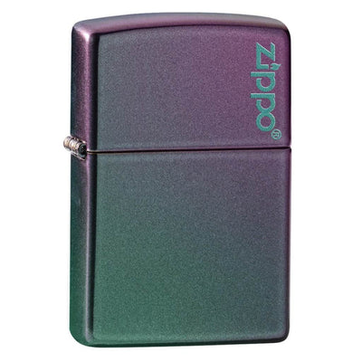 Zippo Classic Iridescent with Logo Lighter in India, Wind Proof Pocket Size Lighters Online, Best Pocket Size Best Lighter in India, Zippo India